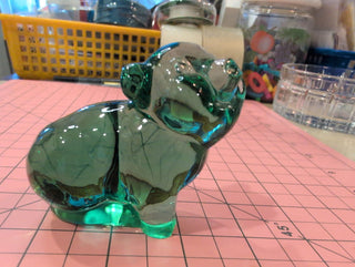 Another glass pig -  - #tag1# - #tag2# - #tag3# - #tag4# - the Artful Accumulator's Vintage Boutique