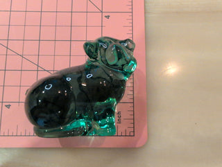 Another glass pig -  - #tag1# - #tag2# - #tag3# - #tag4# - the Artful Accumulator's Vintage Boutique