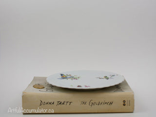 Decorative Plate with Birds and 3d Textures -  - #tag1# - #tag2# - #tag3# - #tag4# - the Artful Accumulator's Vintage Boutique