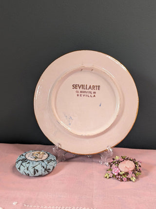 Handpainted florals with 24k warranted gold, 3d -  - #tag1# - #tag2# - #tag3# - #tag4# - the Artful Accumulator's Vintage Boutique