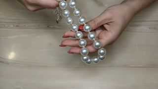 Large Graduated Pearl Necklace - Artful Accumulator Boutique Vintage