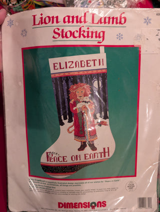 Lion and Lamb Stocking Kit: Peace on Earth