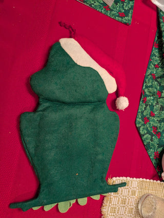 Frog With Santa Hat Christmas Hat