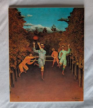 Artwork: "Football" vertical, print, laminated