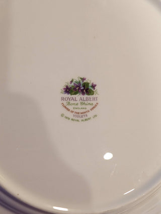 February, flower of the month, decorative plate