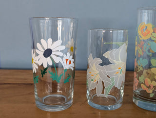 You choose! Orphan vintage glassware