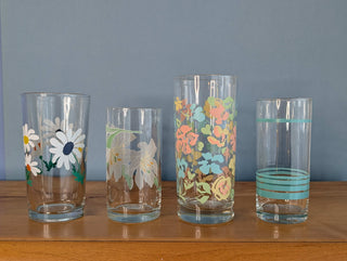 You choose! Orphan vintage glassware