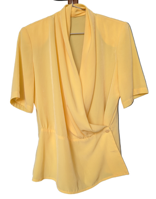 Canary Yellow blouse