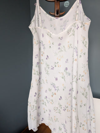 Floral slip nightie by Maison Christine - Artful Accumulator Boutique Vintage