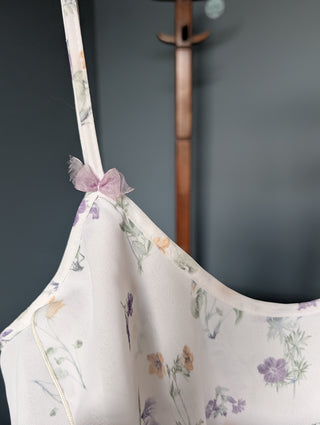 Floral slip nightie by Maison Christine - Artful Accumulator Boutique Vintage