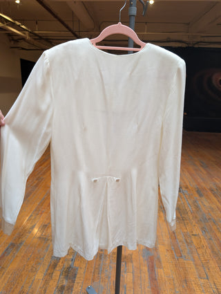 Creamy wedding jacket vintage