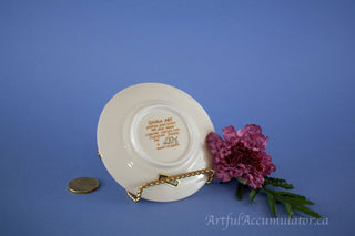 Small Hummingbird gilded plate by Chokin Art, Ring Dish -  - #tag1# - #tag2# - #tag3# - #tag4# - the Artful Accumulator's Vintage Boutique