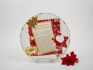 Christmas cookie plates - French Language -  - #tag1# - #tag2# - #tag3# - #tag4# - the Artful Accumulator's Vintage Boutique