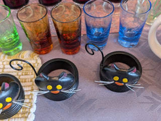 Black Cat Napkin Rings --- too cute!!