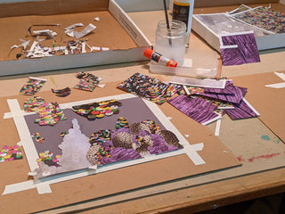 Original Artworks: Paper Collages by Bethany Haeseler