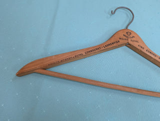 B&B Clothes Shop, wooden clothing hanger, Jamaica, NY
