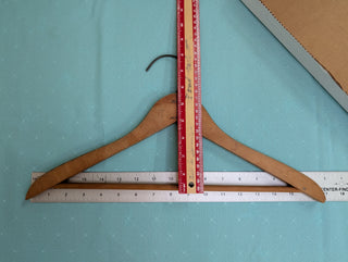 B&B Clothes Shop, wooden clothing hanger, Jamaica, NY