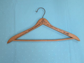 B&B Clothes Shop, wooden clothing hanger, Jamaica, NY