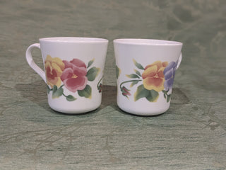Corelle mugs, summer blush